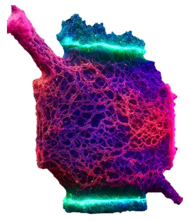 Vascularized tissueoid image