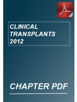 Annual Review of Transplant: Kidney Transplant 2012.